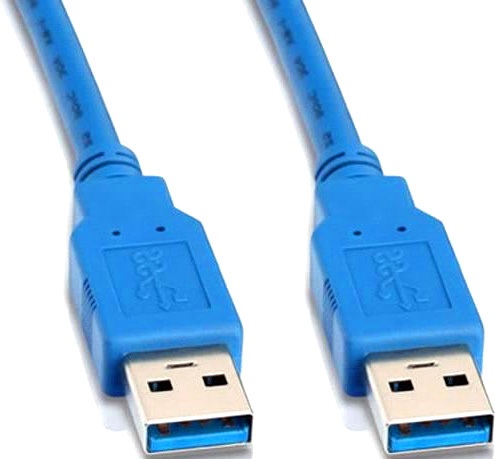 Кабель USB3.0 (M) - USB3.0 (M), 1м, 5bites UC3009-010, синий