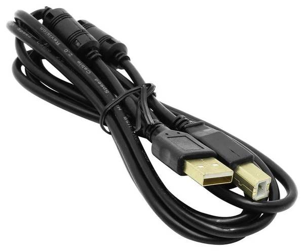 Кабель USB2.0 (AM) - USB2.0 (BM), 5м, 5bites UC5010-050A, черный