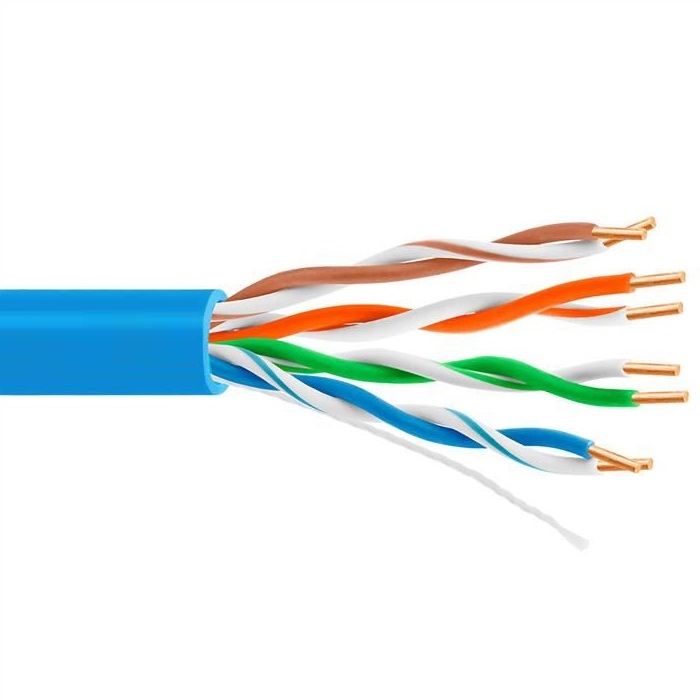 UTP кабель бухта 100м cat.5e 5bites US5505-100A-BL, синий