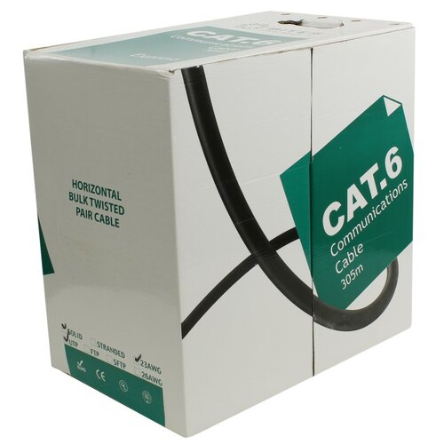 UTP кабель бухта 305м cat.6e 5bites US6575-305B-BL