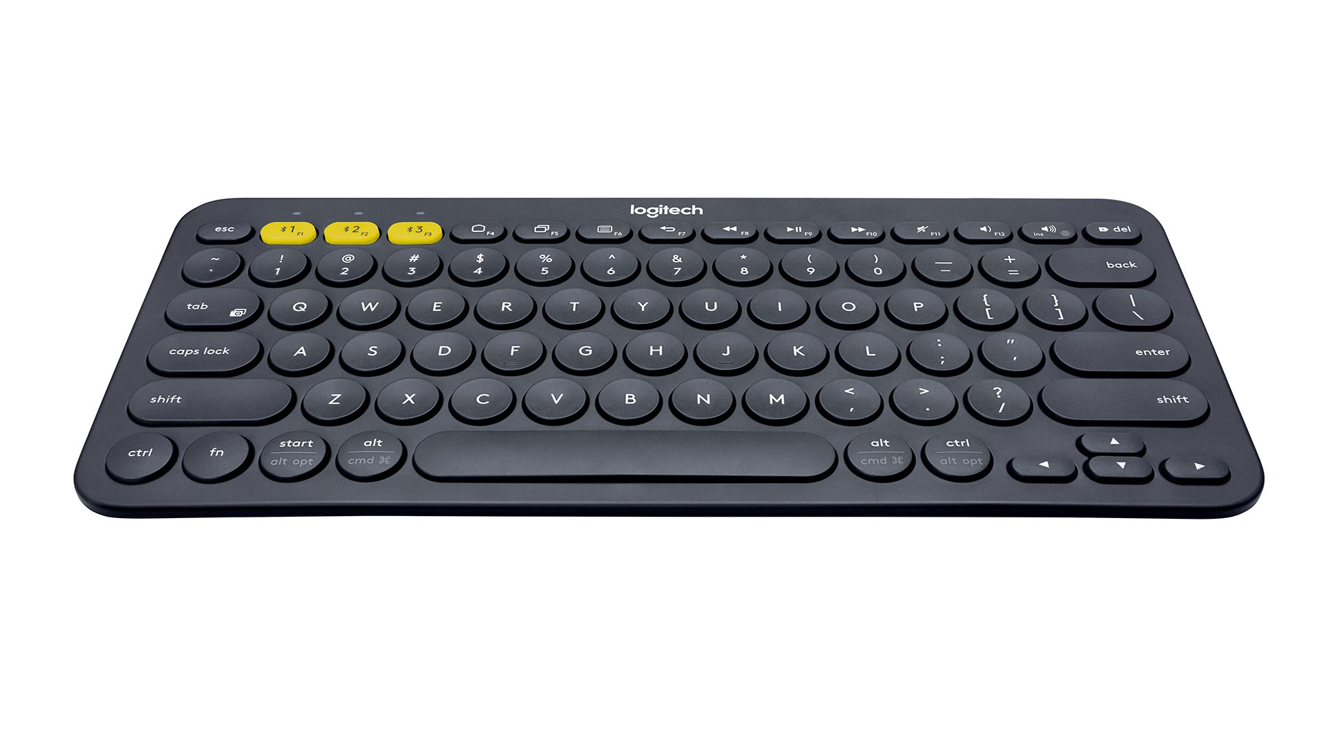 Клавиатура Logitech K380 BT, USB, черный, 920-007584