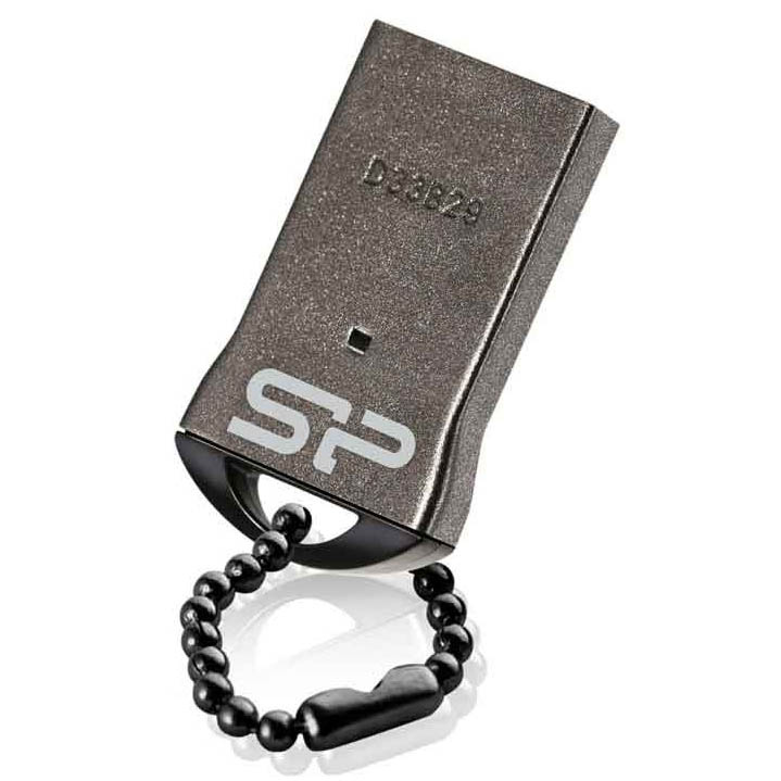 8Gb Silicon Power Touch T01 SP008GBUF2T01V1K, USB2.0, Metallic