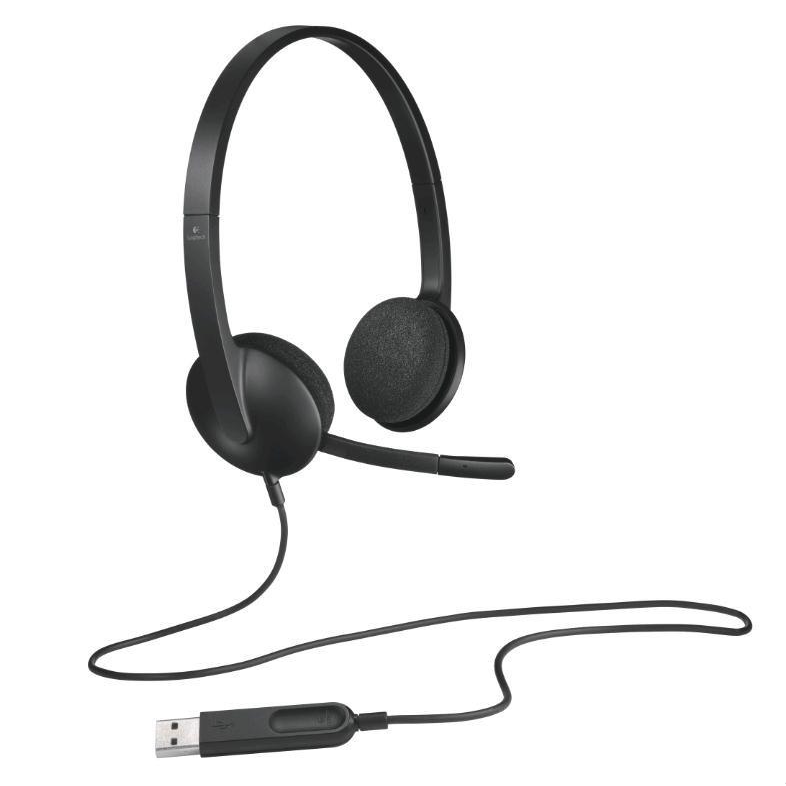 Гарнитура Logitech H340, USB, 981-000475