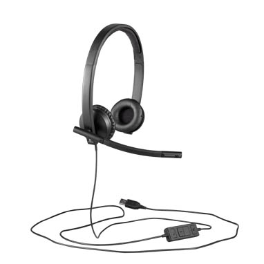 Гарнитура Logitech USB Headset Stereo H570e, 2.1м, USB, 981-000575
