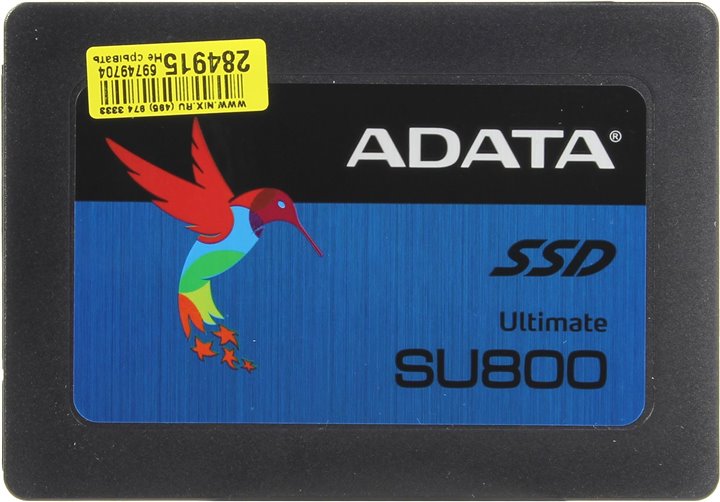 512Gb SSD AData Ultimate SU800 ASU800SS-512GT-C, 2.5", (560/520), SATA III