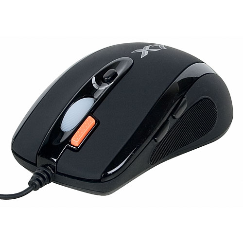 Мышь A4Tech X-710BK, USB, черный