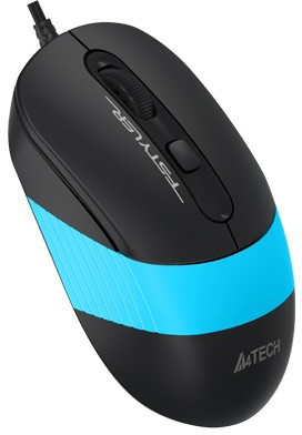 Мышь A4Tech Fstyler FM10, черный-синий