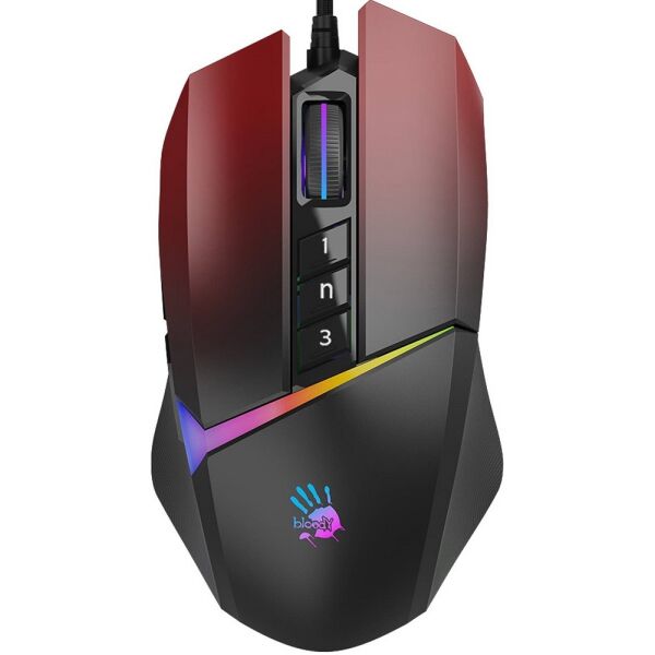 Мышь A4Tech Bloody W60 Max, красный