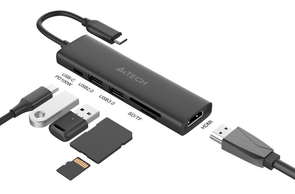Док-станция A4Tech DST-60C, USB-C