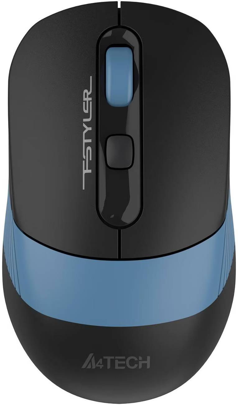 Мышь A4Tech Fstyler FB10CS, черный-синий