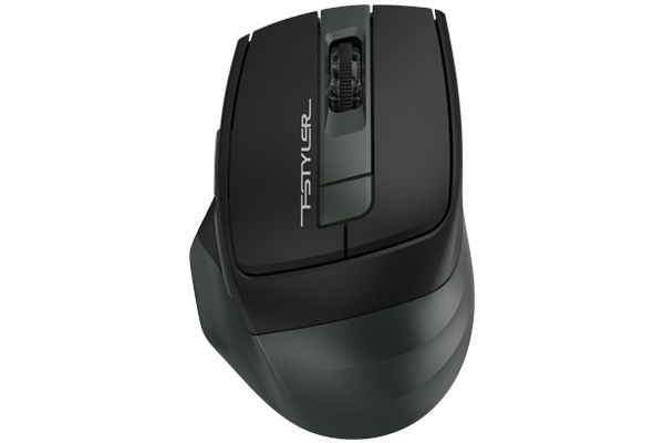 Мышь A4Tech Fstyler FB35S, темно-зеленый/черный