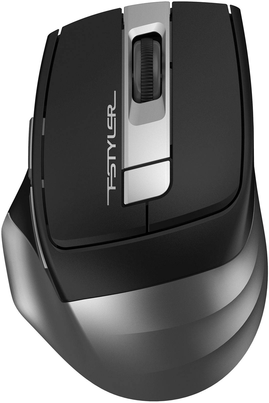 Мышь A4Tech Fstyler FG35S, серый/черный