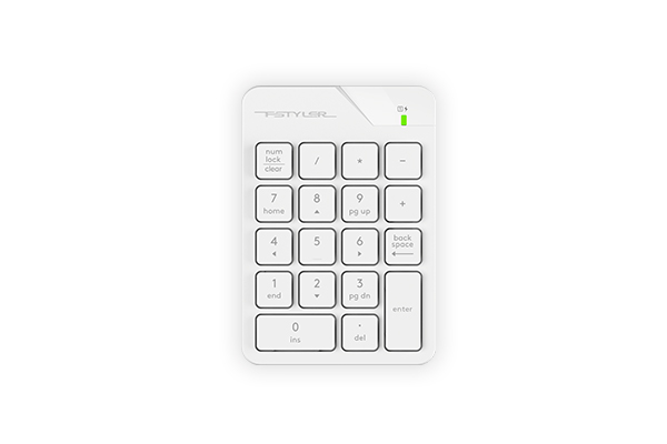 Цифровой блок A4Tech FGK21C, белый