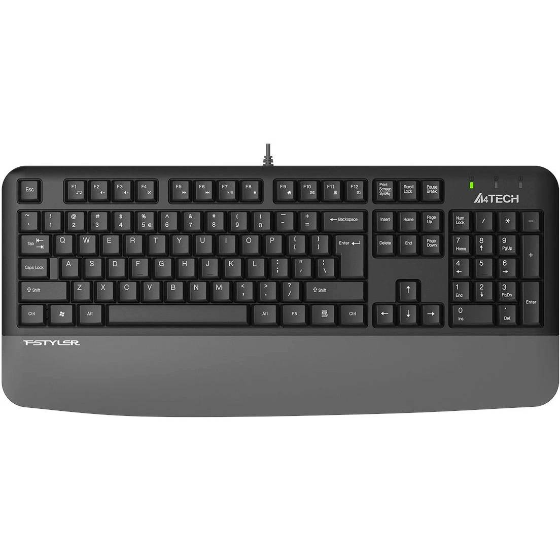 Клавиатура A4Tech Fstyler FK20, серый