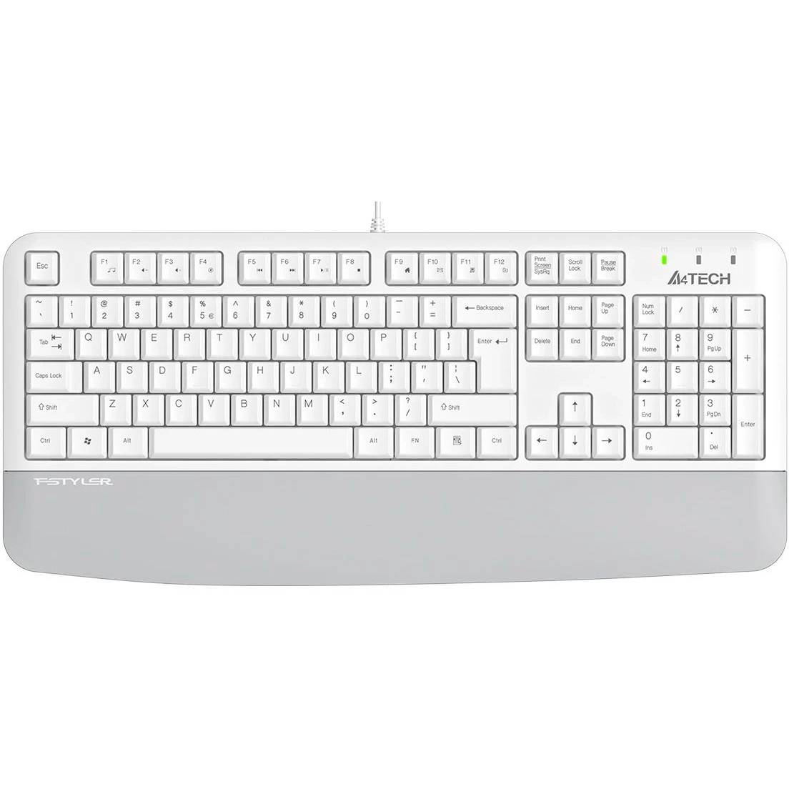 Клавиатура A4Tech Fstyler FK20, белый