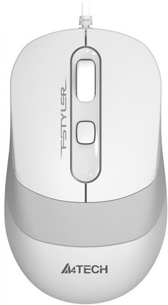 Мышь A4Tech FStyler FM10S, белый/серый