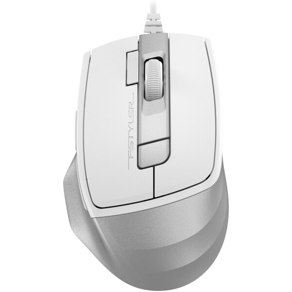 Мышь A4Tech Fstyler FM45S Air, белый/серебристый