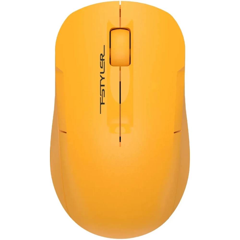 Мышь A4Tech Fstyler FG15C Air2, желтый