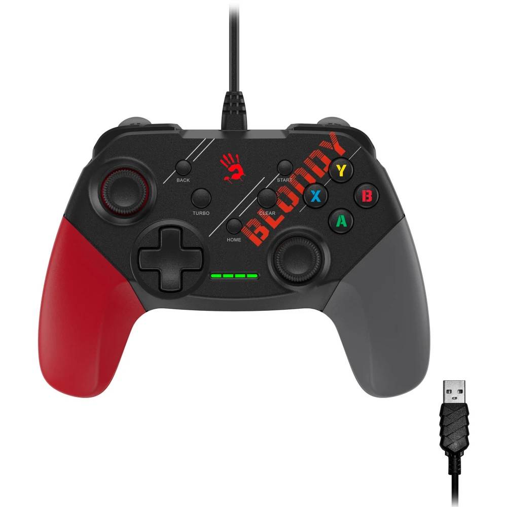 Геймпад A4Tech Bloody GP30 Sports, красный