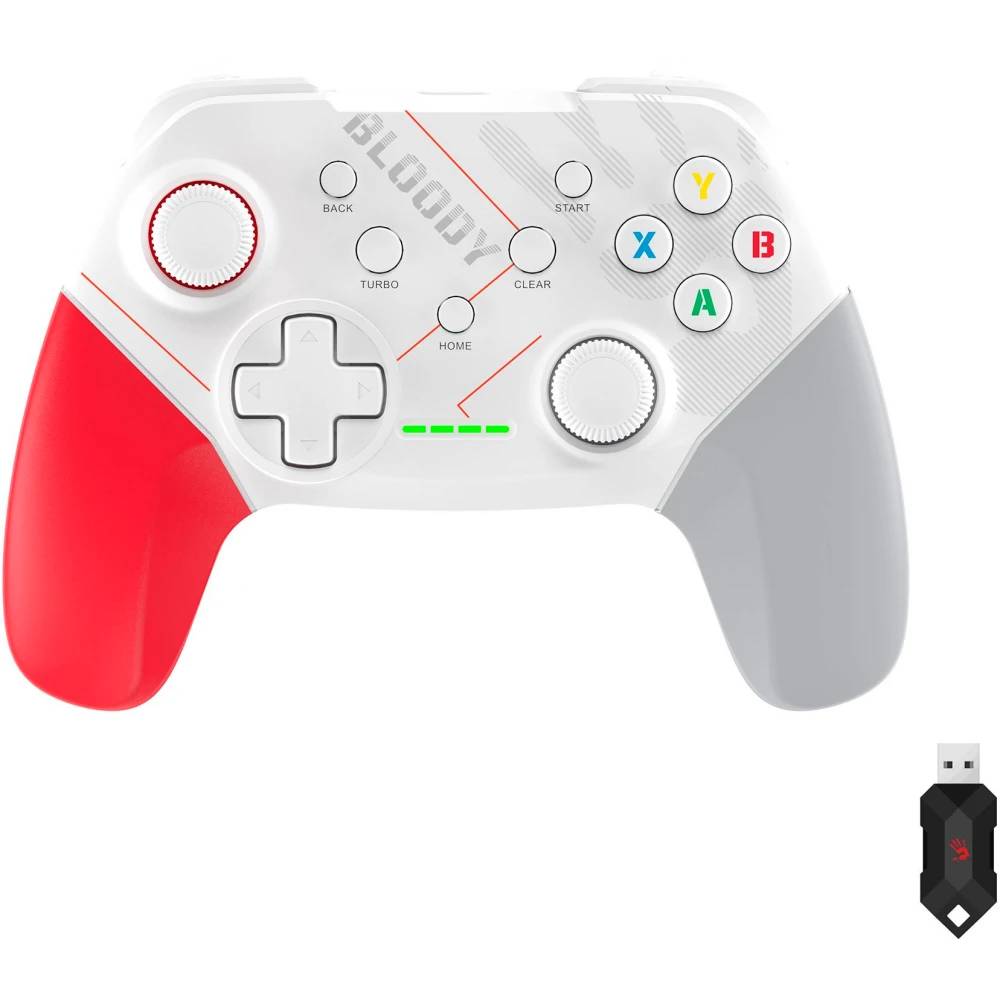 Геймпад A4Tech Bloody GPW50 Sports, белый