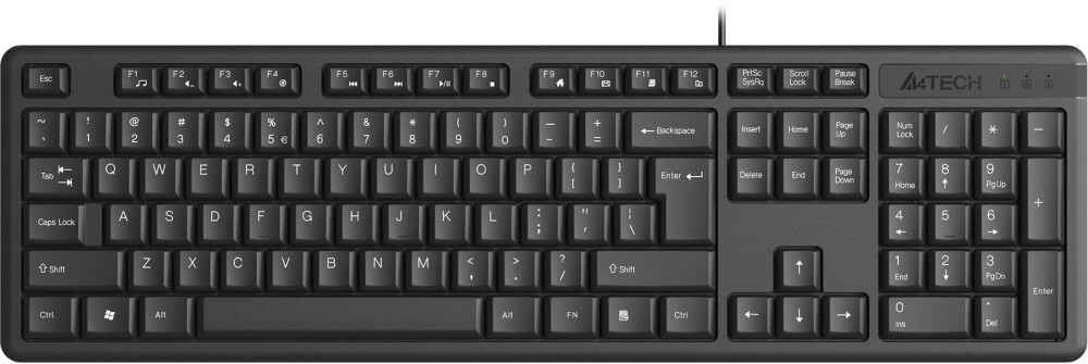 Клавиатура A4Tech KR-3, черный