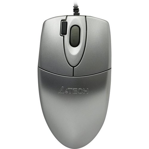 Мышь A4Tech OP-620D, USB, серебро