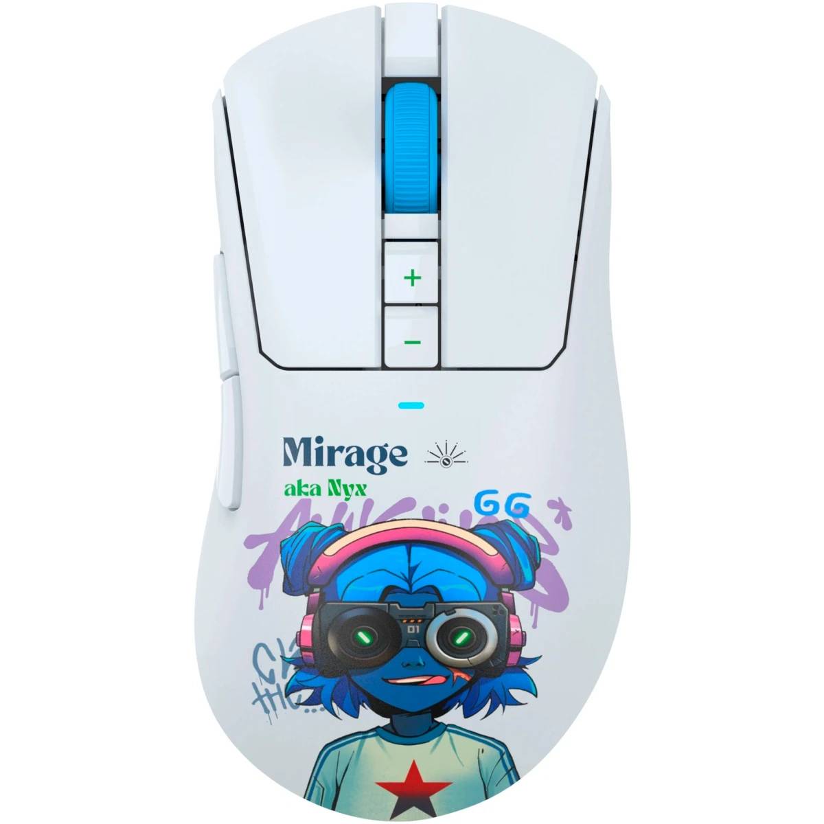 Мышь A4Tech Bloody R73 ULTRA DUO NYX MIRAGE, белый
