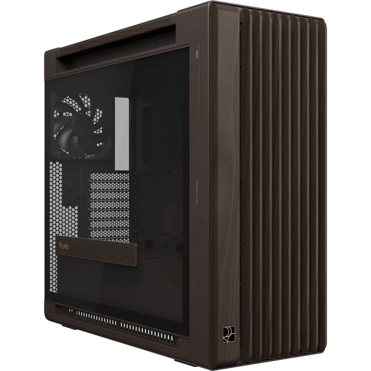 Корпус ASUS ProArt PA602 Wood Edition Retro Brown (90DC00J8-B09000), без БП, E-ATX