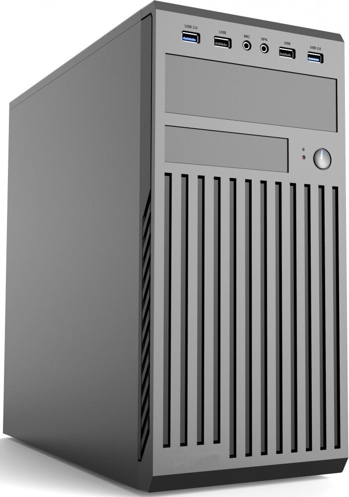 Корпус Accord ACC-B202N черный, без БП, mATX