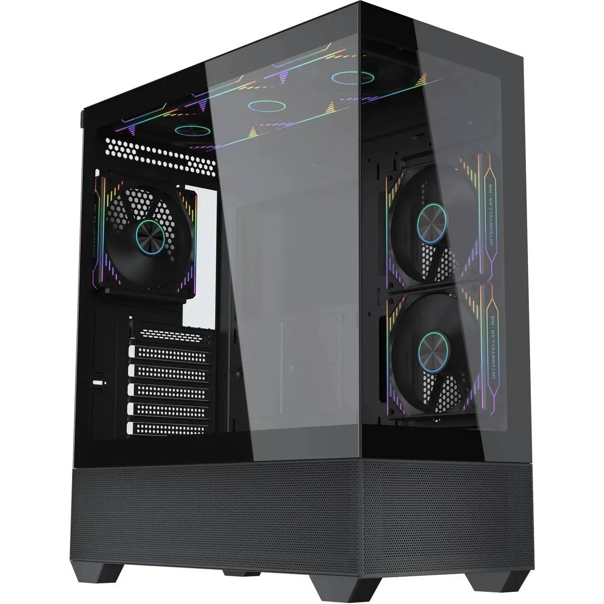 Корпус Accord ACC-EL1B, черный, без БП, E-ATX