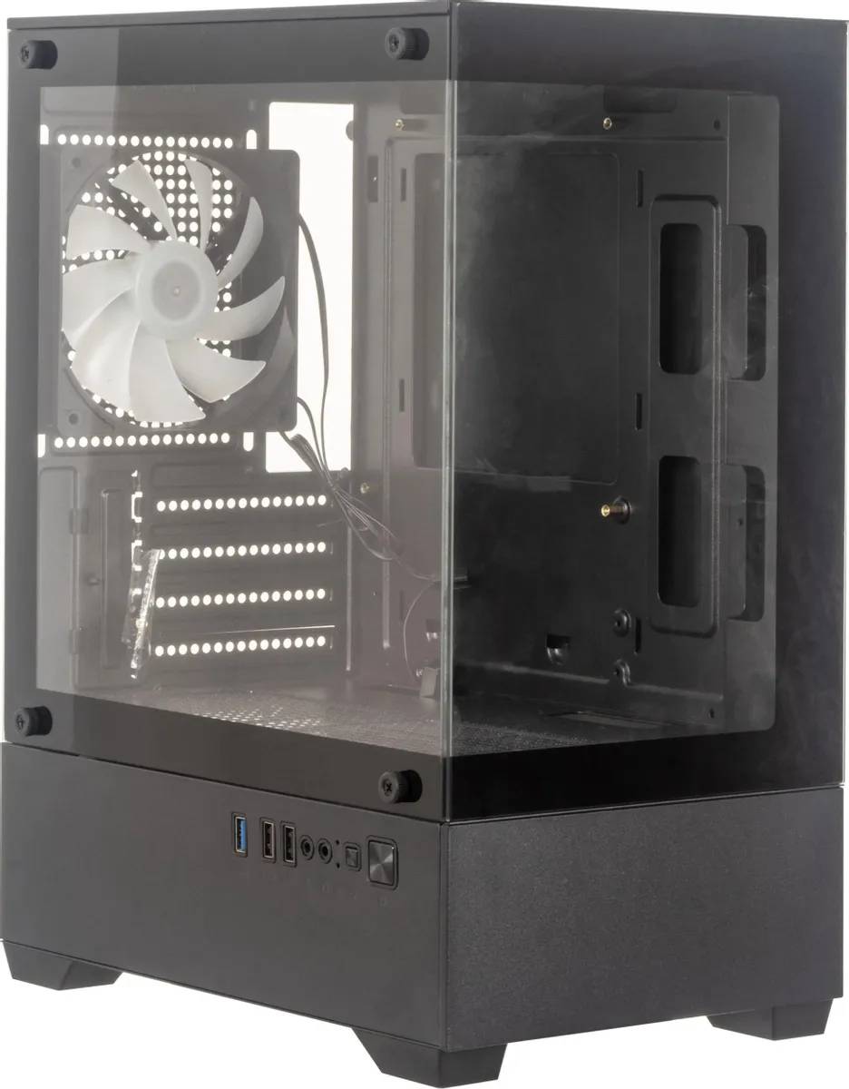 Корпус Accord ACC-ZCU2B черный, без БП, mATX