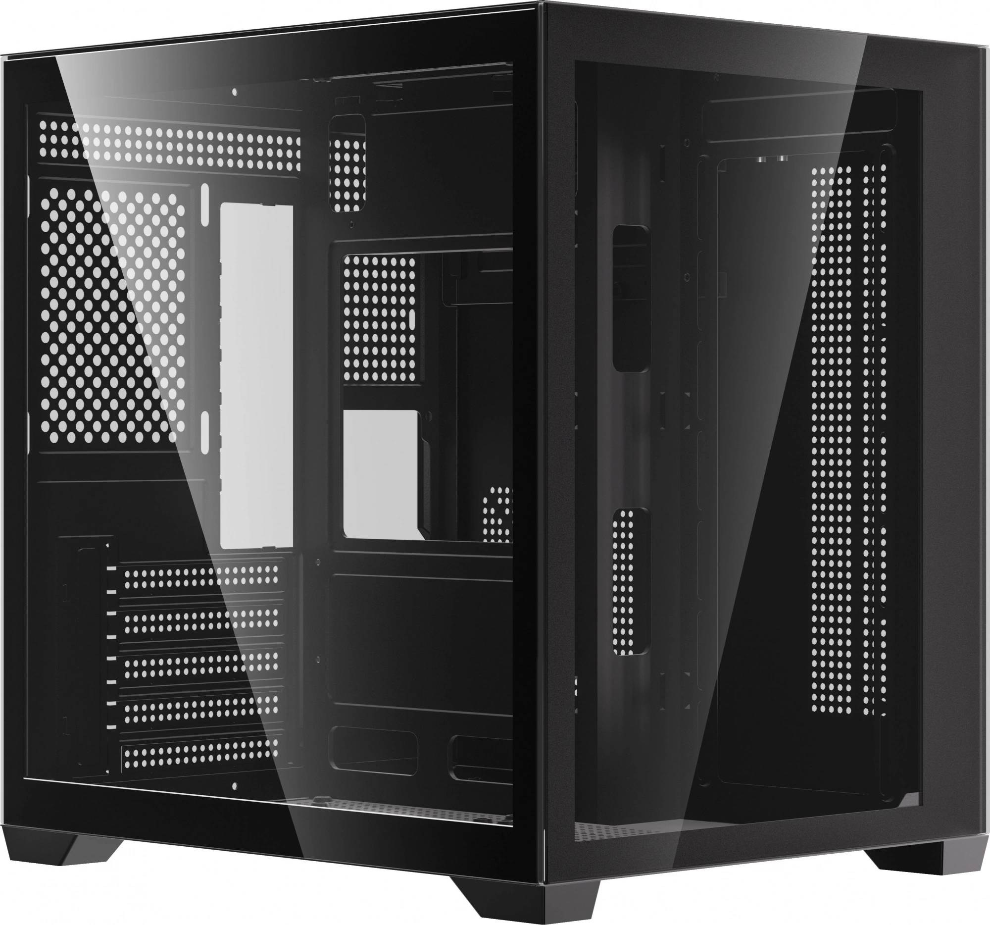 Корпус Accord ACC-ZMS03B черный, без БП, mATX