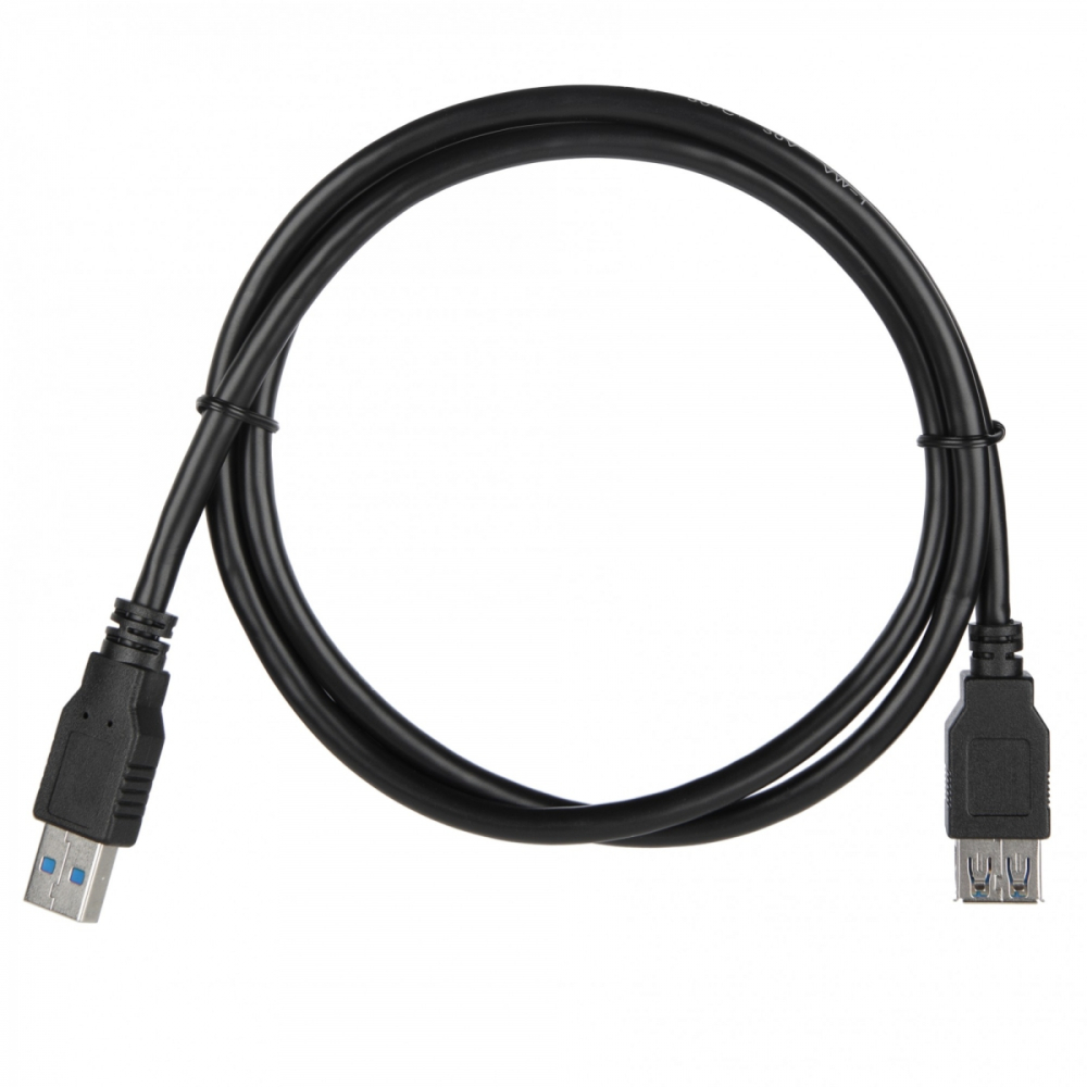 Кабель удлинитель USB3.0 (M) - USB3.0 (F), 1м, ACD ACD-U3AAF-10L, черный