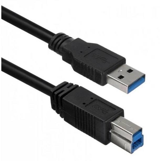 Кабель USB3.0 (AM) - USB3.0 (BM), 1м, ACD ACD-U3ABM-10L, черный