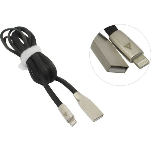 Кабель Lightning (M) - USB2.0 (M), 1.2м, ACD ACD-U922-P5B, черный