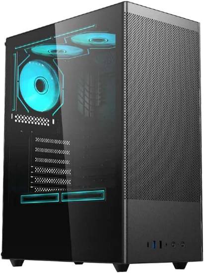 Корпус ACD Citadel 108B Black AH-SI2G0-000, без БП, ATX