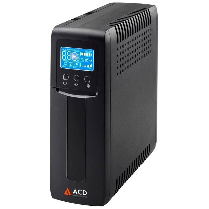 ИБП ACD PW-Slim 700 (82N-C24004-00G), 700VA, 4xSchuko