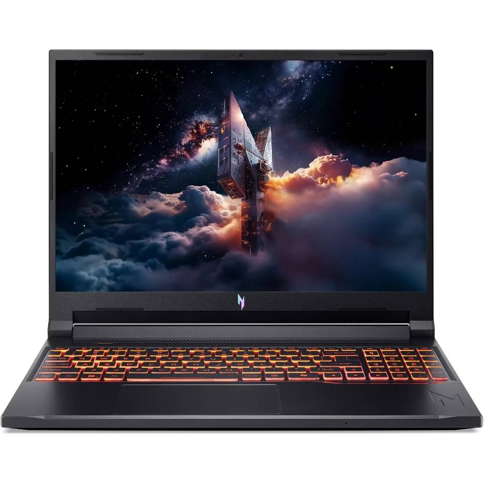 Ноутбук Acer Nitro V 16 ANV16-42-R96P (NH.U2NAA.003), 16", Ryzen 7 260/ 16Gb/ 512SSD/ RTX 5050 8Gb/ W11/ Black