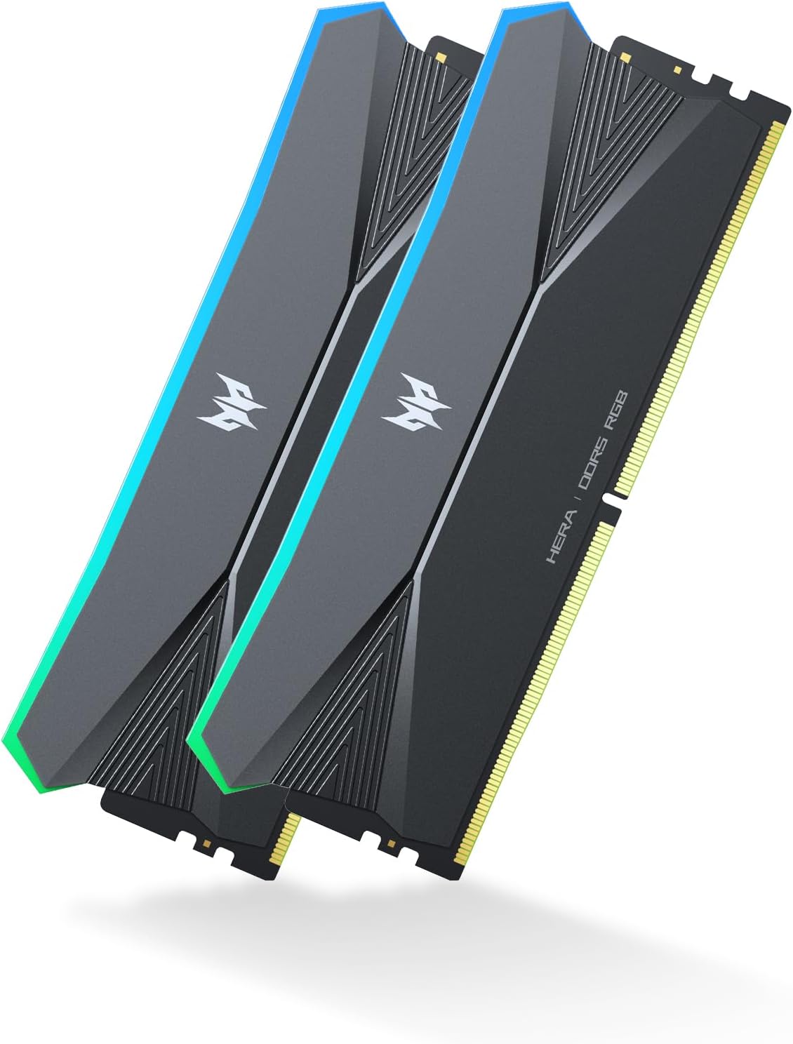 Оперативная память 32Gb Acer Predator Hera RGB Black BL.9BWWR.475, DDR V, PC-51200, 6400MHz, kit 2x16Gb
