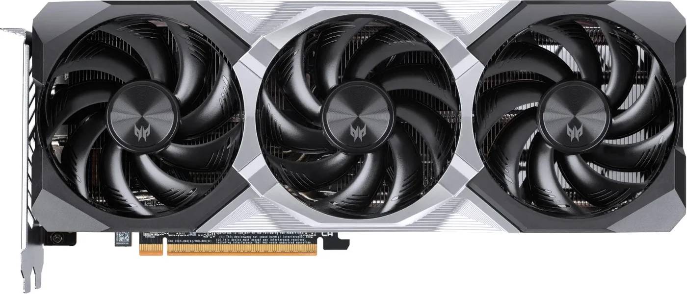 Видеокарта Radeon RX 9070, 16GB GDDR6 256b, Acer RX 9070 XT PREDATOR BIFROST OC 16G DP.Z4FWW.P01, RTL