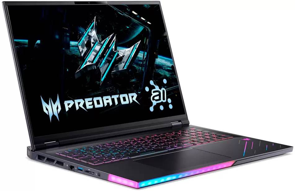 Ноутбук Acer Predator Helios 18 AI PH18-73-90A9, 18" IPS, Core Ultra 9 275HX/ 32Gb/ 1TbSSD/ RTX 5090 24Gb/ Black (NH.QVXEM.003)