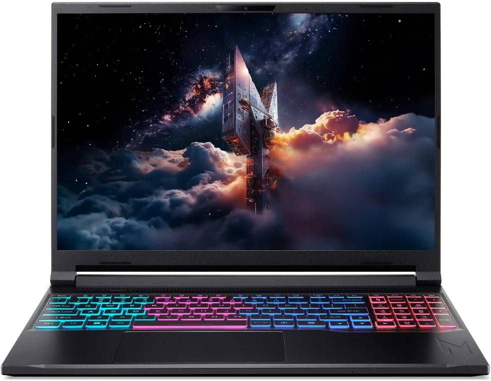Ноутбук Acer Nitro V 16S ANV16S-71-71MF, 16" IPS, Core 7 240H/ 16Gb/ 1TbSSD/ RTX 5060 8Gb/ Black (NH.U28CD.004)