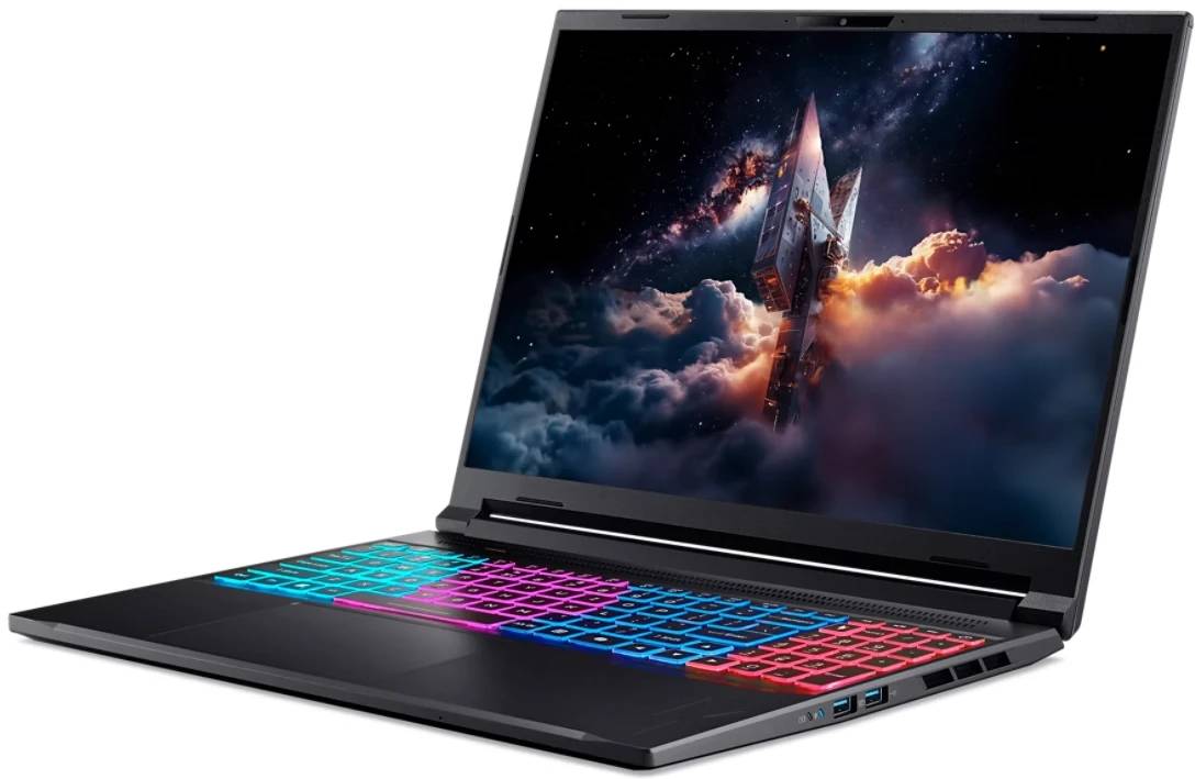 Ноутбук Acer Nitro V 16S ANV16S-71-71MF, 16" IPS, Core 7 240H/ 16Gb/ 1TbSSD/ RTX 5060 8Gb/ Black (NH.U28CD.004)