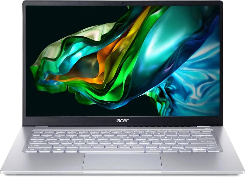 Ноутбук Acer Swift Go 14 SFG14-41-R2U2, 14" IPS, Ryzen 5 7530U/ 16Gb/ 512SSD/ W11/ Silver (NX.KG3CD.003)
