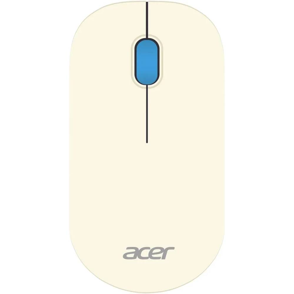 Мышь Acer OMR205 ZL.MCEEE.02H, белый/голубой
