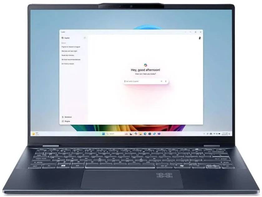 Ноутбук Acer Swift 14 AI SF14-51-51ZL, 14" OLED, Core Ultra 5 226V/ 16Gb/ 512SSD/ W11/ Blue (NX.J2KEL.003)