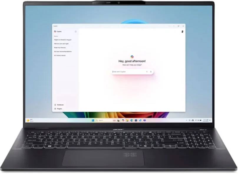 Ноутбук Acer Swift 16 AI SF16-51-7006, 16" IPS, Core Ultra 7 256V/ 16Gb/ 1TbSSD/ W11/ Black (NX.J3ZEL.003)