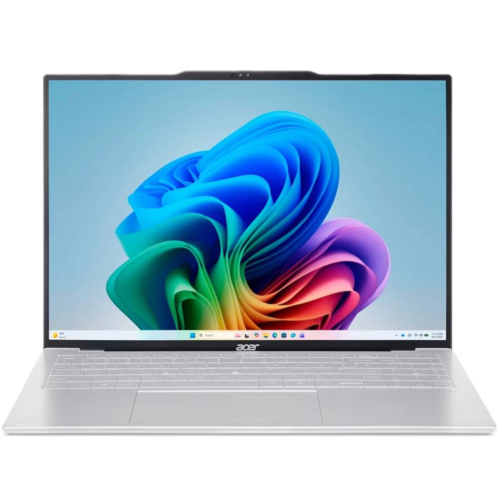 Ноутбук Acer Swift Air 16 SFA16-61M-R0MH, 16" OLED, Ryzen AI 5 330/ 16Gb/ 512SSD/ Silver (NX.DJACD.001)