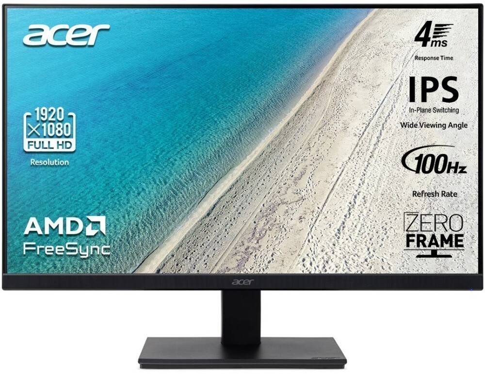 Монитор 21.5" Acer Vero V227QE3biv, 1920x1080, IPS, 100Hz, Speakers (VGA, HDMI) (UM.WV7EE.312)
