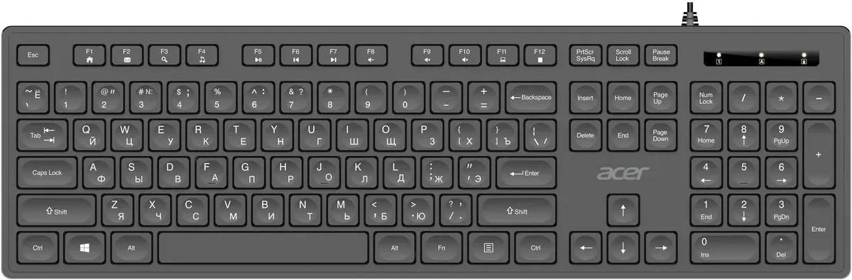 Клавиатура Acer OKW503 ZL.KBD11.00P, черный
